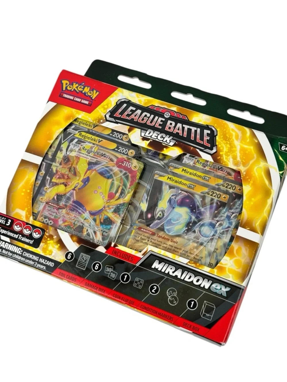 Pokémon TCG Miraidon ex League Battle Deck Sealed – Scarlet & Violet Collectible